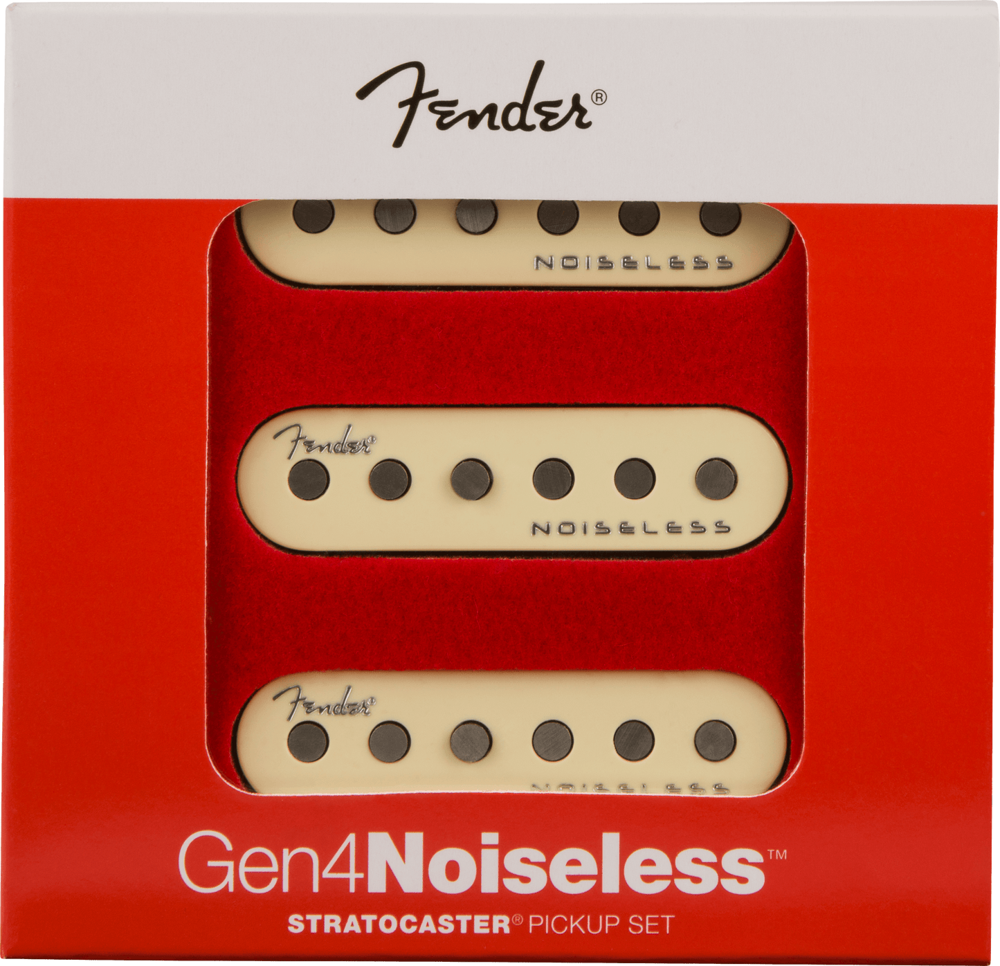 Gen 4 Noiseless™ Stratocaster® Pickup Set