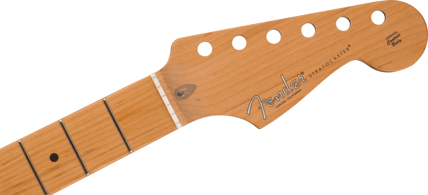 American Pro II Strat Neck, 22 Narrow Tall Frets, 9.5", Roasted Maple