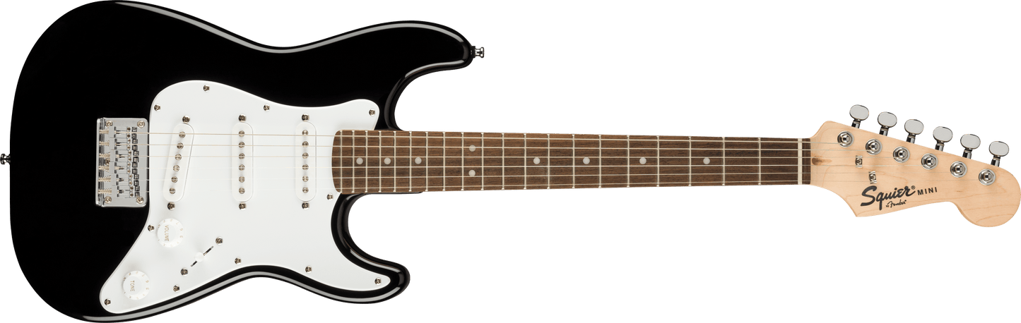 Zestaw Squier Mini Stratocaster, Czarny
