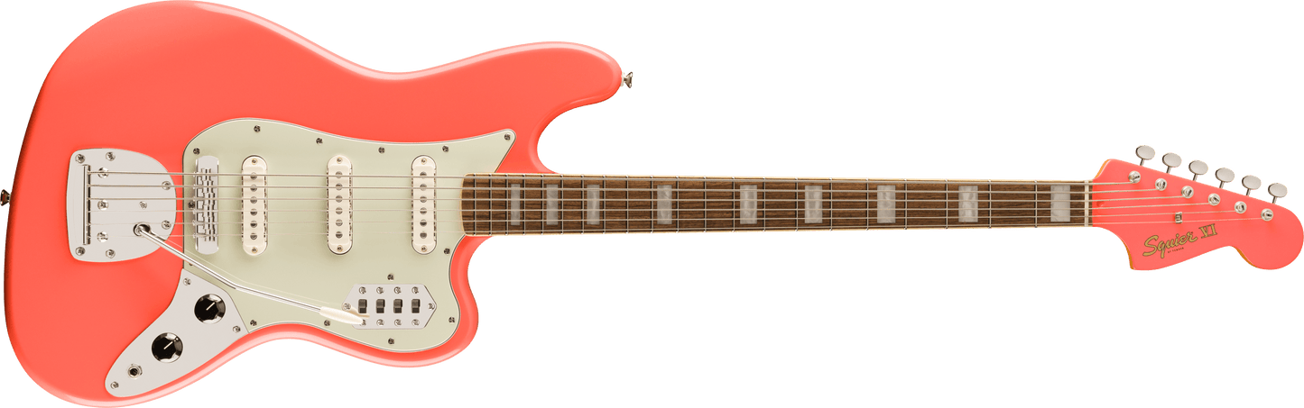 Limited Edition Classic Vibe™ Bass VI, Mint Pickguard, Tahitian Coral