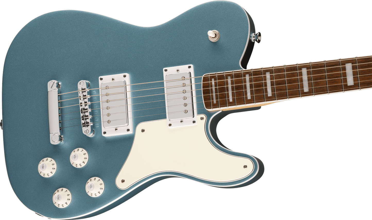 Limited Edition Paranormal Troublemaker Telecaster® Deluxe, Ice Blue Metallic