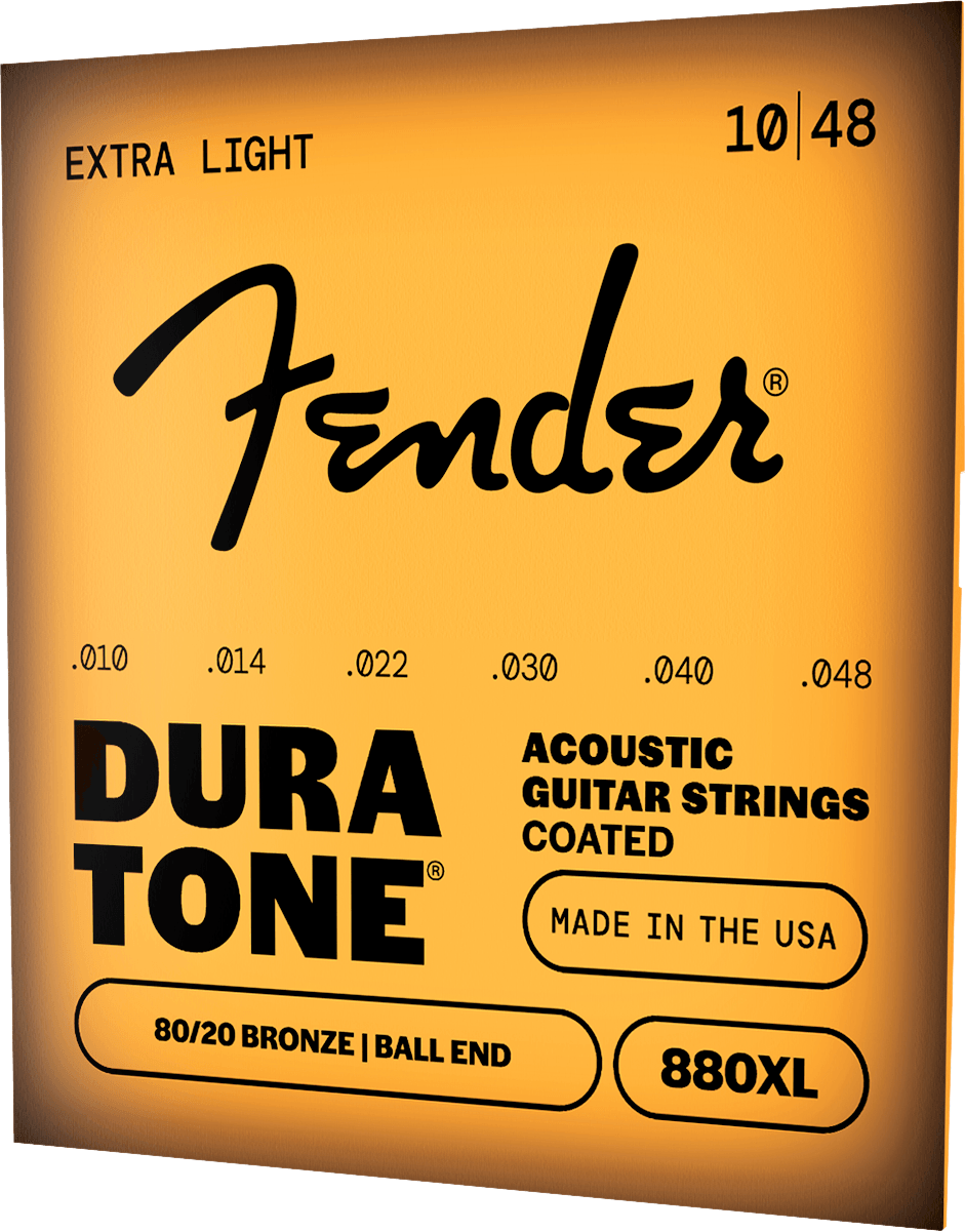Dura-Tone® 880 Coated 80/20 Bronze Acoustic Guitar Strings