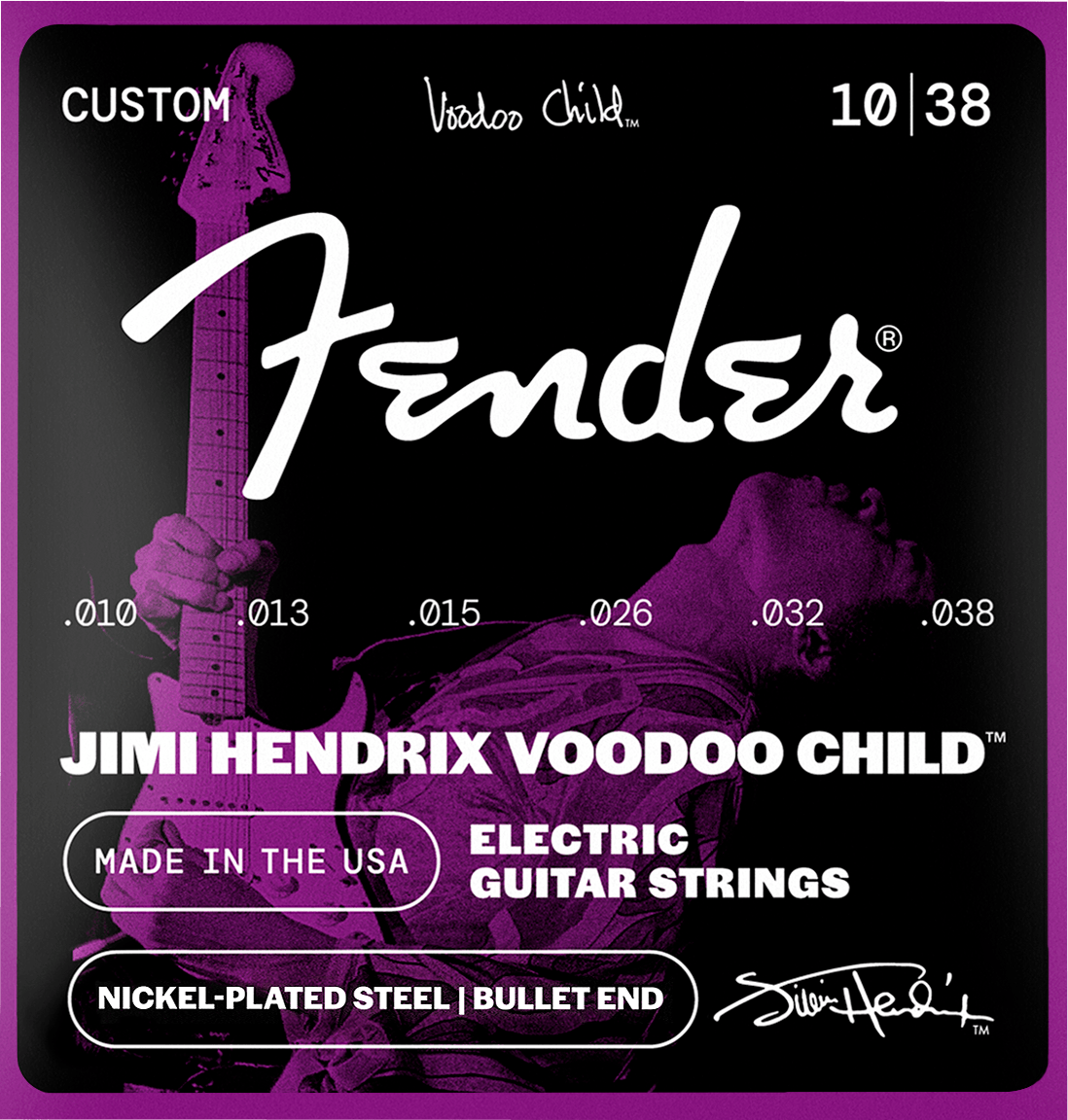 Jimi Hendrix™ Voodoo Child™ Electric Guitar Strings