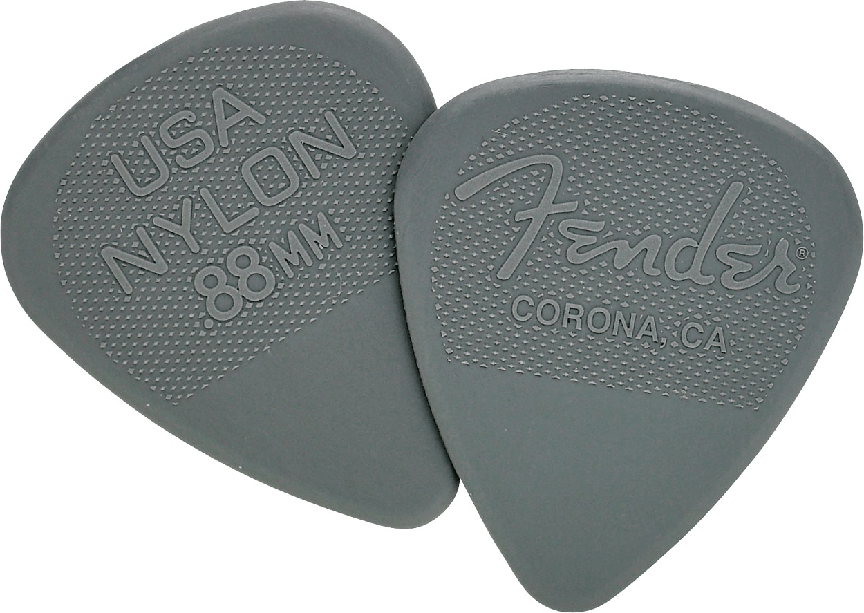 Nylon Picks, 351 Shape - 12 Pack