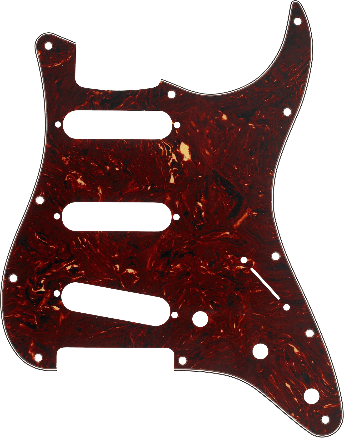 11-Hole Modern-Style Stratocaster S/S/S Pickguards