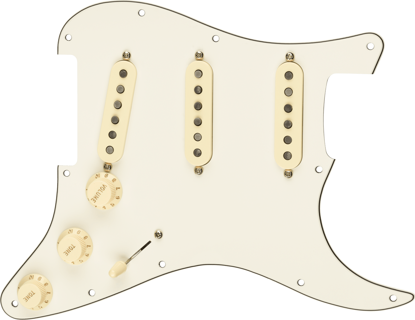Pre-Wired Strat® Pickguard, Custom '69 SSS
