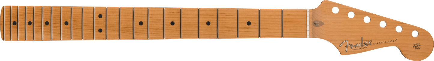 American Pro II Strat Neck, 22 Narrow Tall Frets, 9.5", Roasted Maple