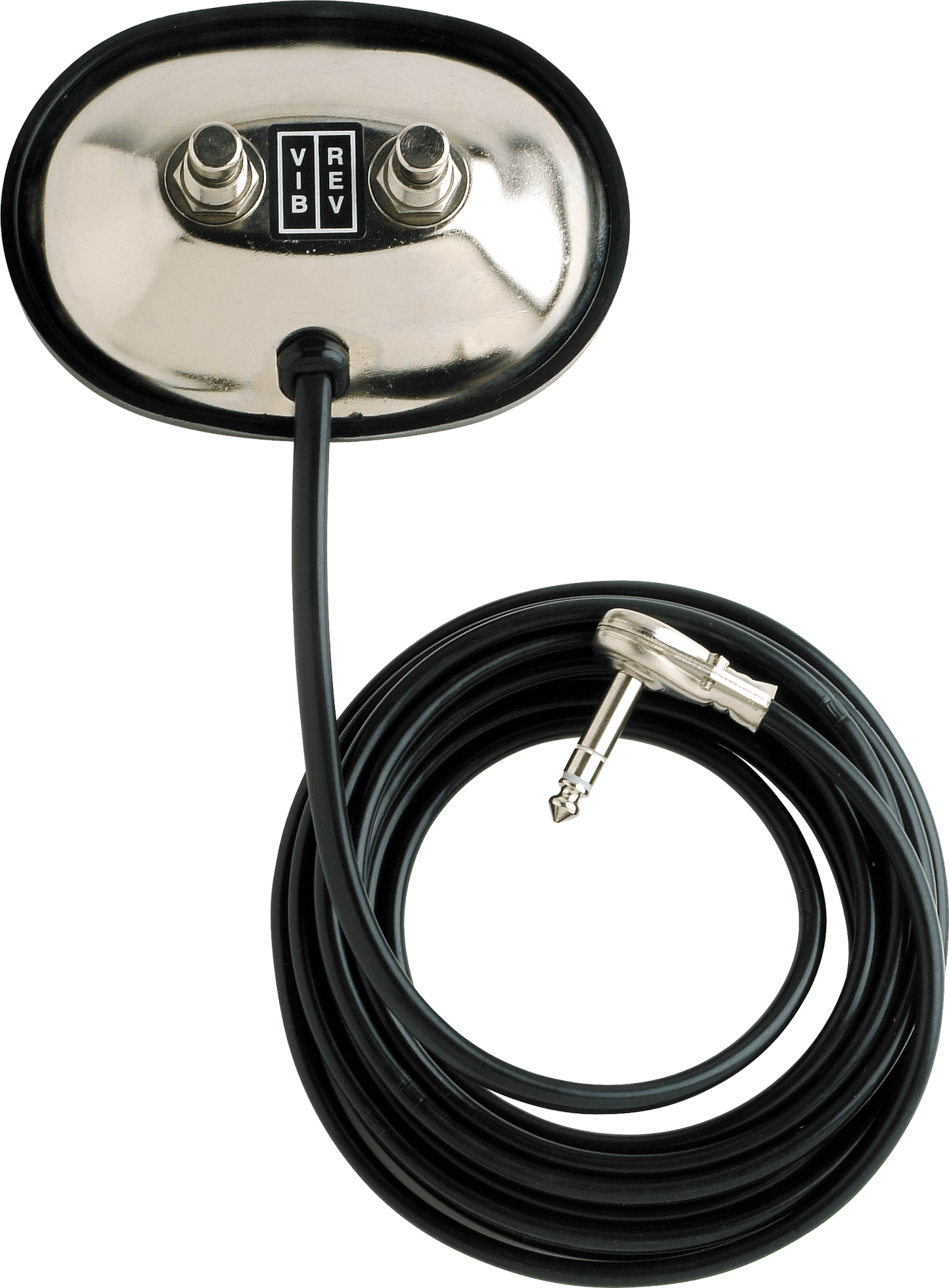 2-Button Vintage-Style Footswitch: Vibrato-Reverb (1/4" Jack)