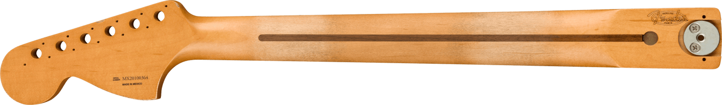 Road Worn® '70's Telecaster® Deluxe Neck, 21 Medium Jumbo Frets, Maple Fingerboard, C Shape