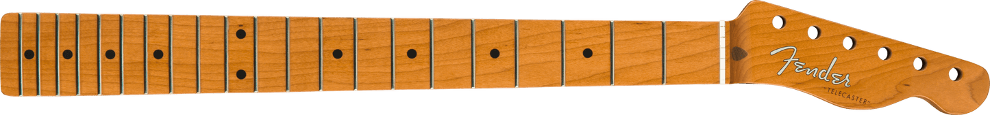 Roasted Maple Vintera® Mod '50's Telecaster® Neck, 21 Medium Jumbo Frets, 9.5", "V" Shape