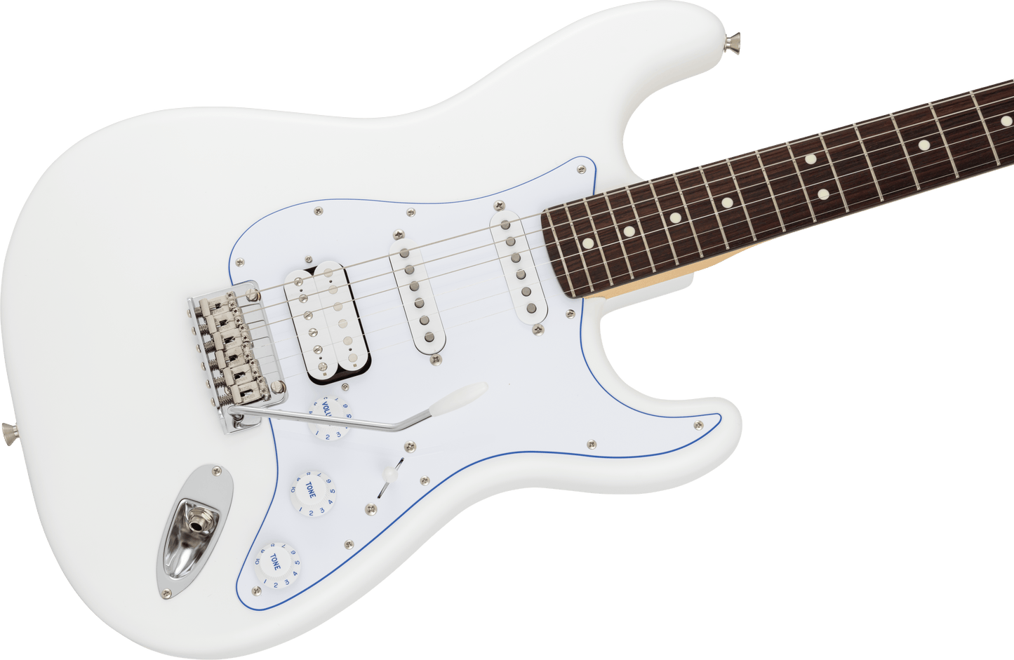 Made in Japan Limited Hybrid II Stratocaster® HSS, Blanc