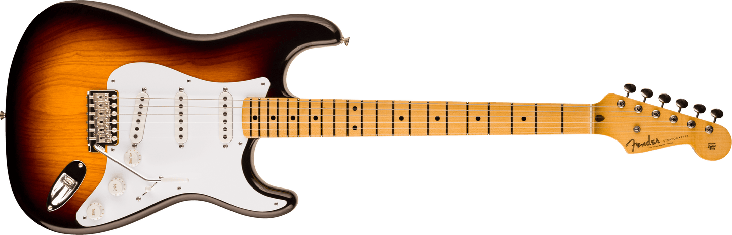 Limited Edition 70th Anniversary 1954 Stratocaster® Time Capsule Package, 1-Piece Quartersawn Maple Neck Fingerboard, Wide-Fade 2-Color Sunburst